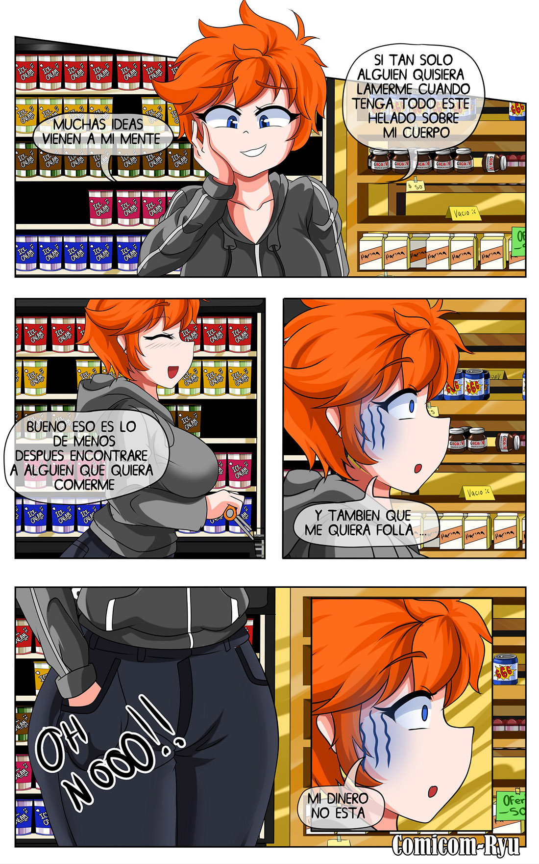 Janice en el SUPERMERCADO