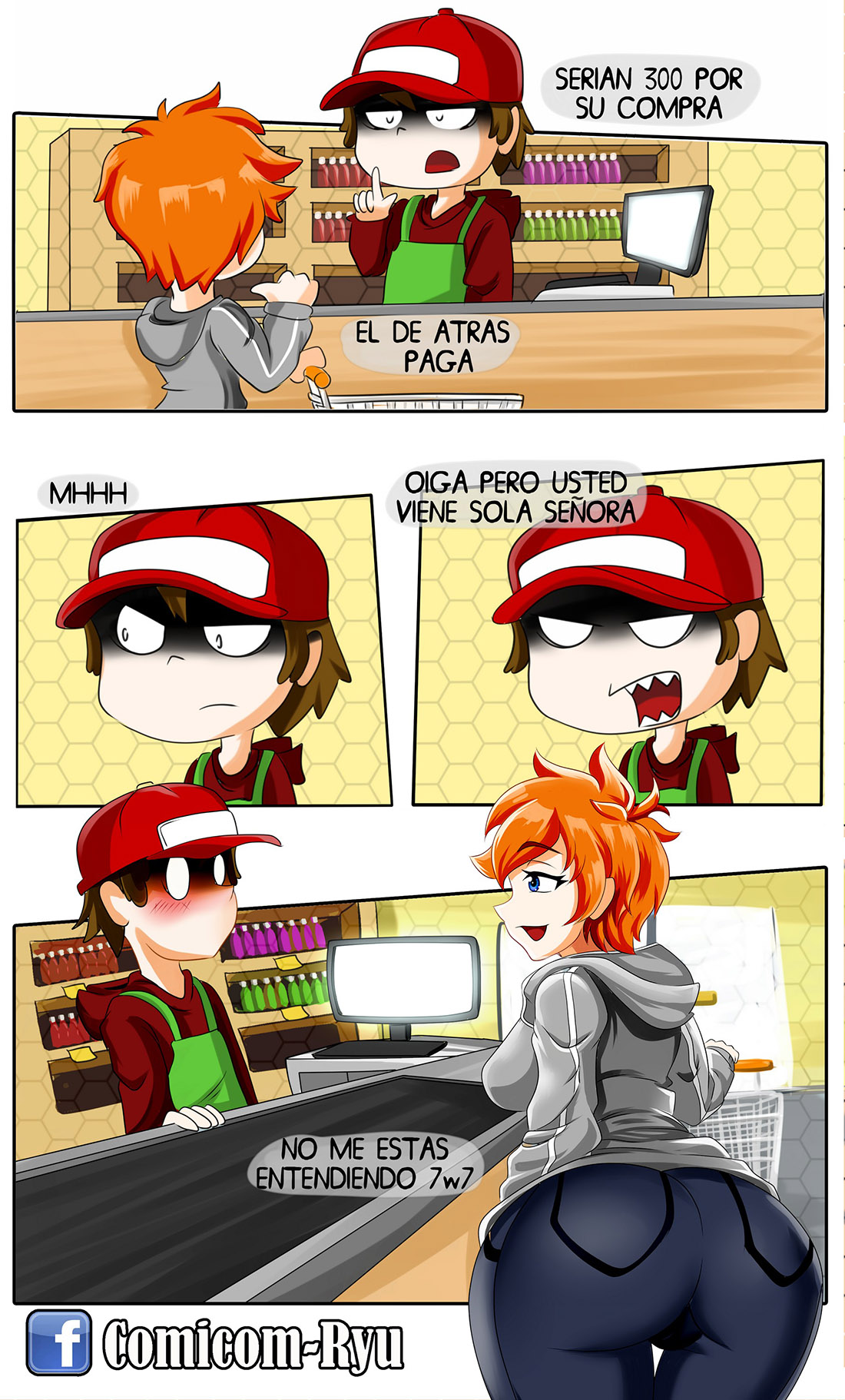 Janice en el SUPERMERCADO