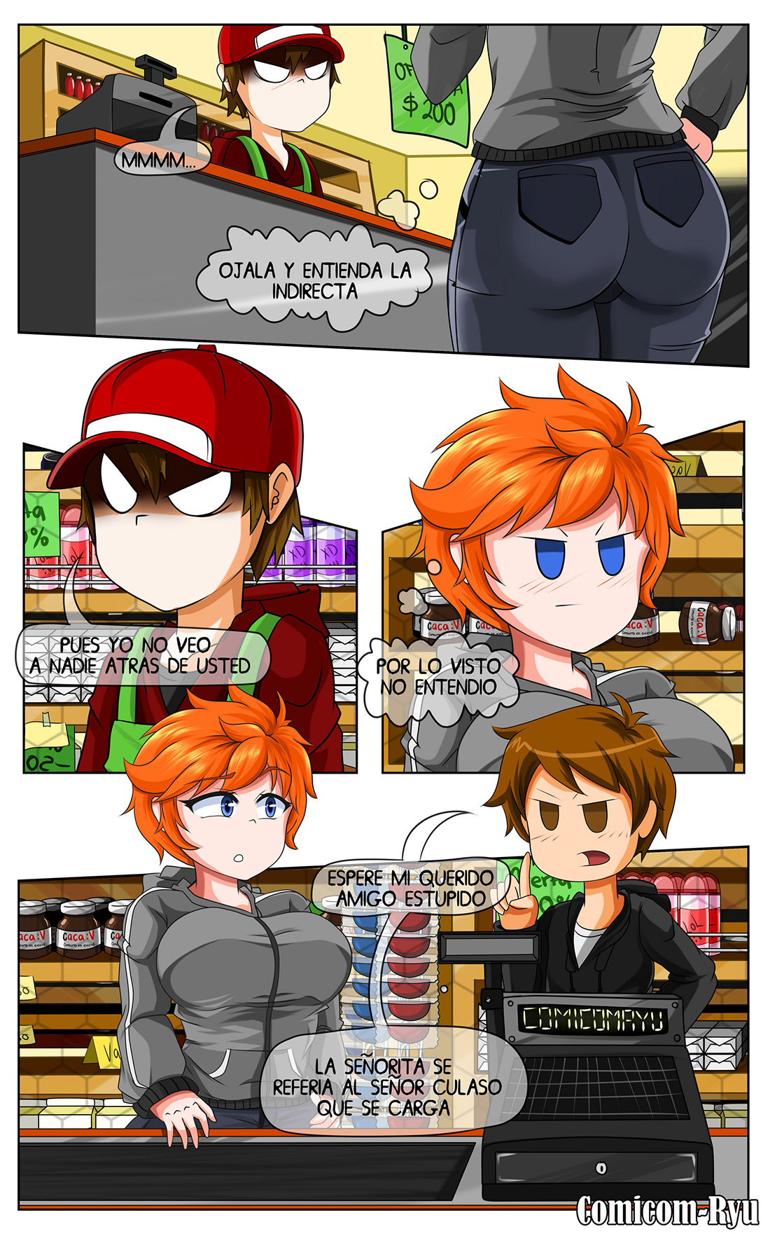 Janice en el SUPERMERCADO