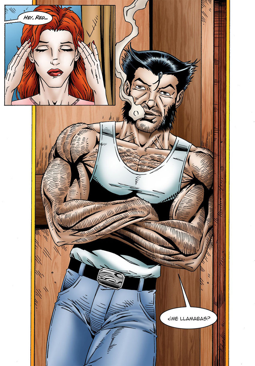 JEAN GREY cheats on Scott Summers by FUCKING LOGAN