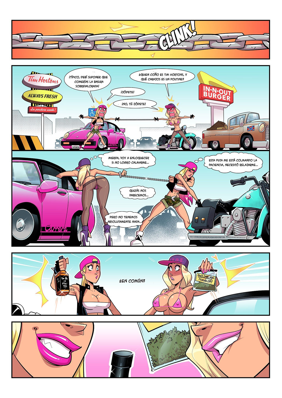 JEN and AMBER dont get along!