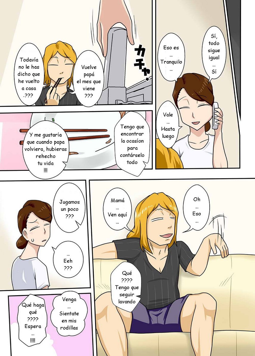 KAETTE KITA Musuko ga Kinpatsu Yarichin