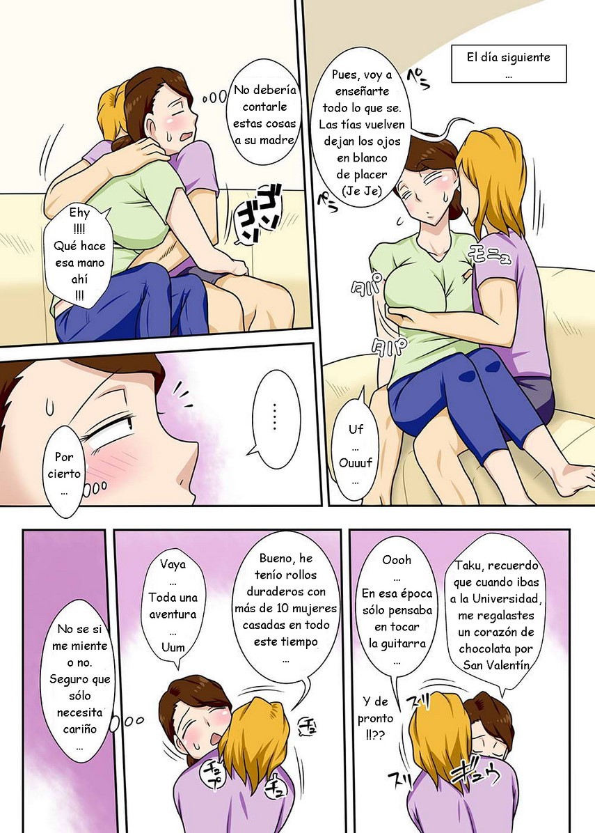 KAETTE KITA Musuko ga Kinpatsu Yarichin