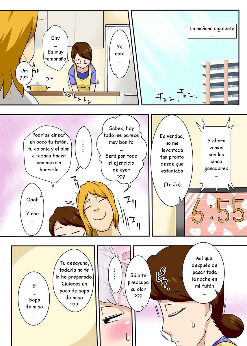 KAETTE KITA Musuko ga Kinpatsu Yarichin