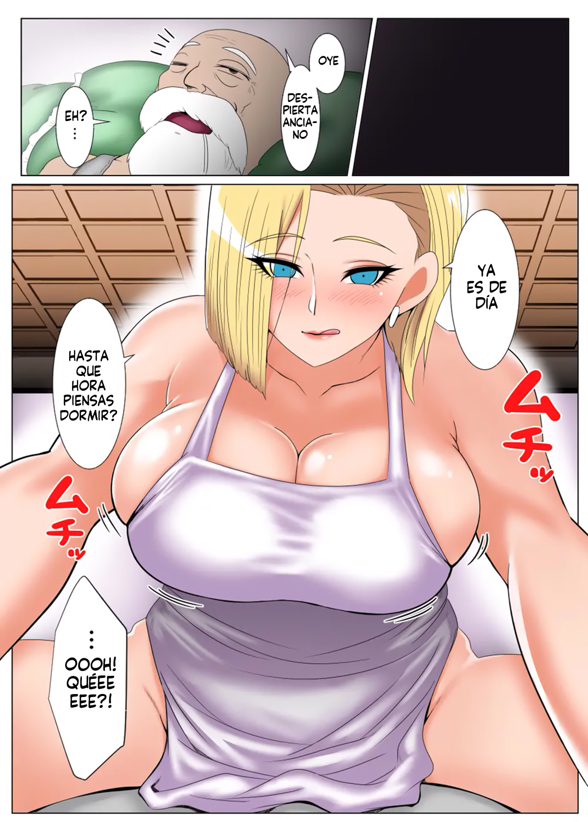 KINPATSU no hitozuma jii ni HAME rare