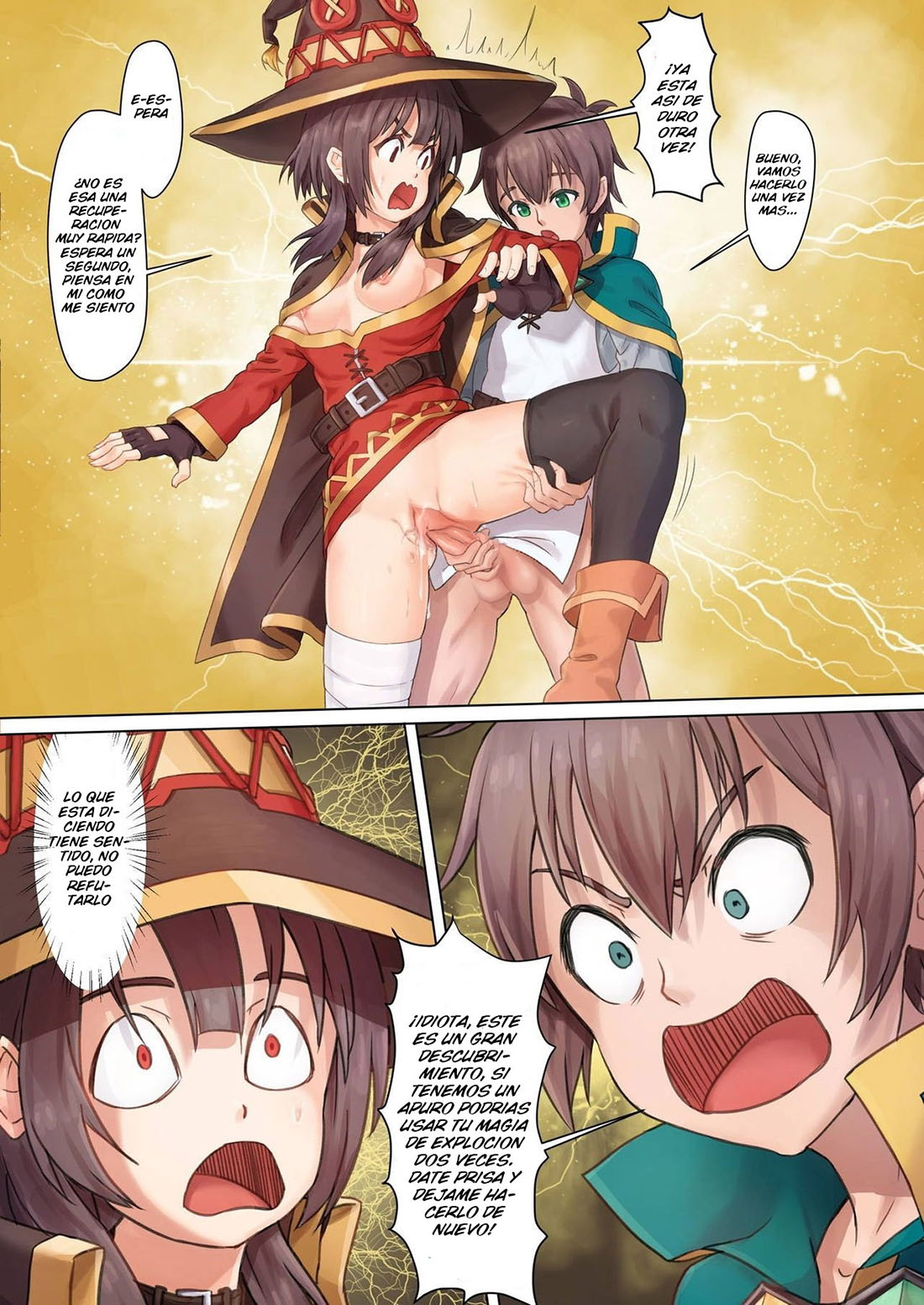 KONO SUBARASHII Mahoutsukai ni Maryoku Hokyuu O!