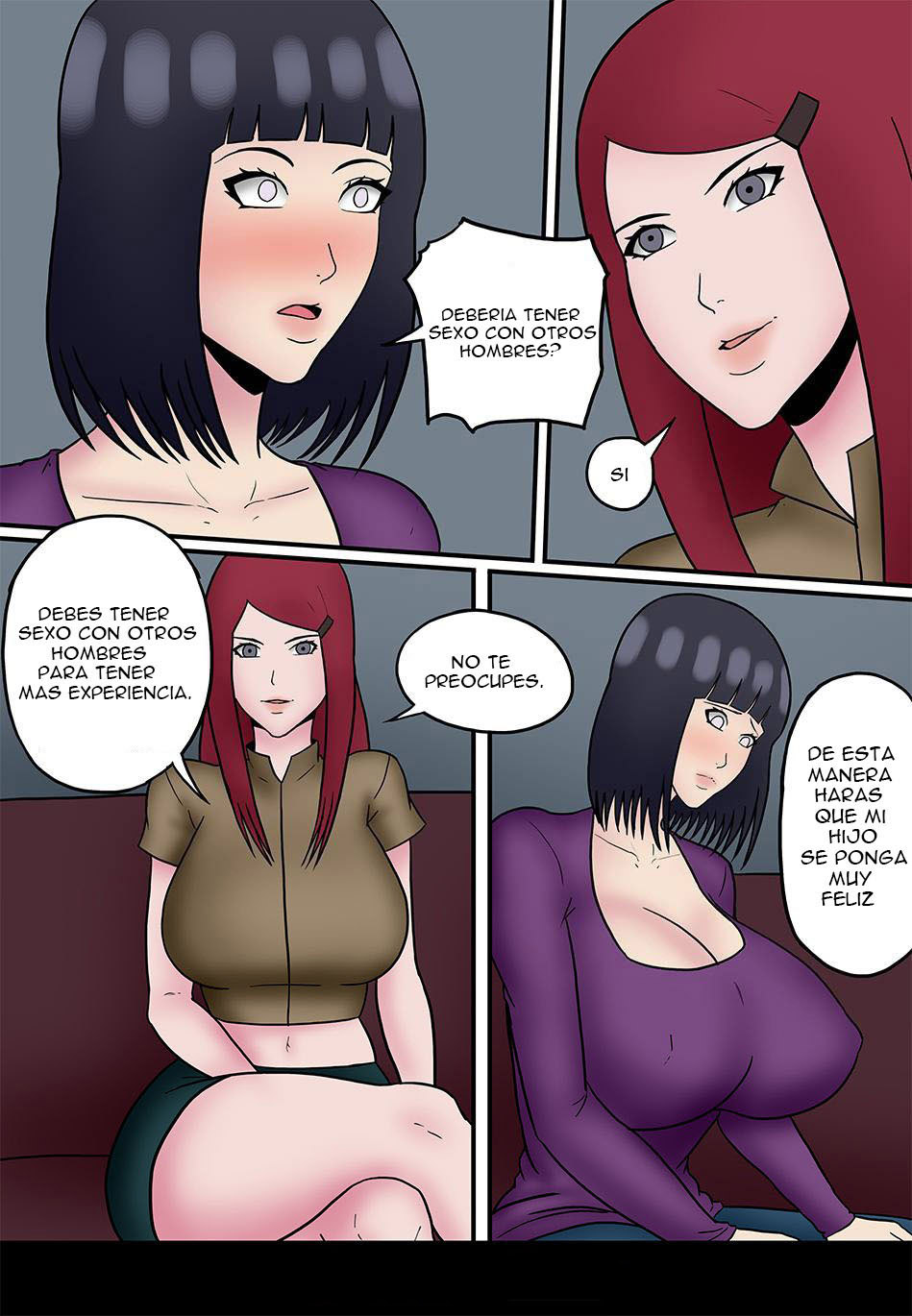 KUSHINA Helps HINATA