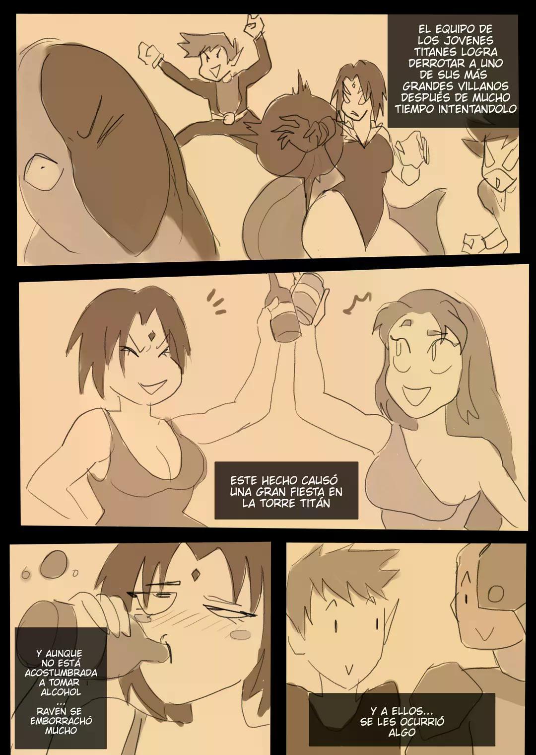 La BORRACHERA de RAVEN