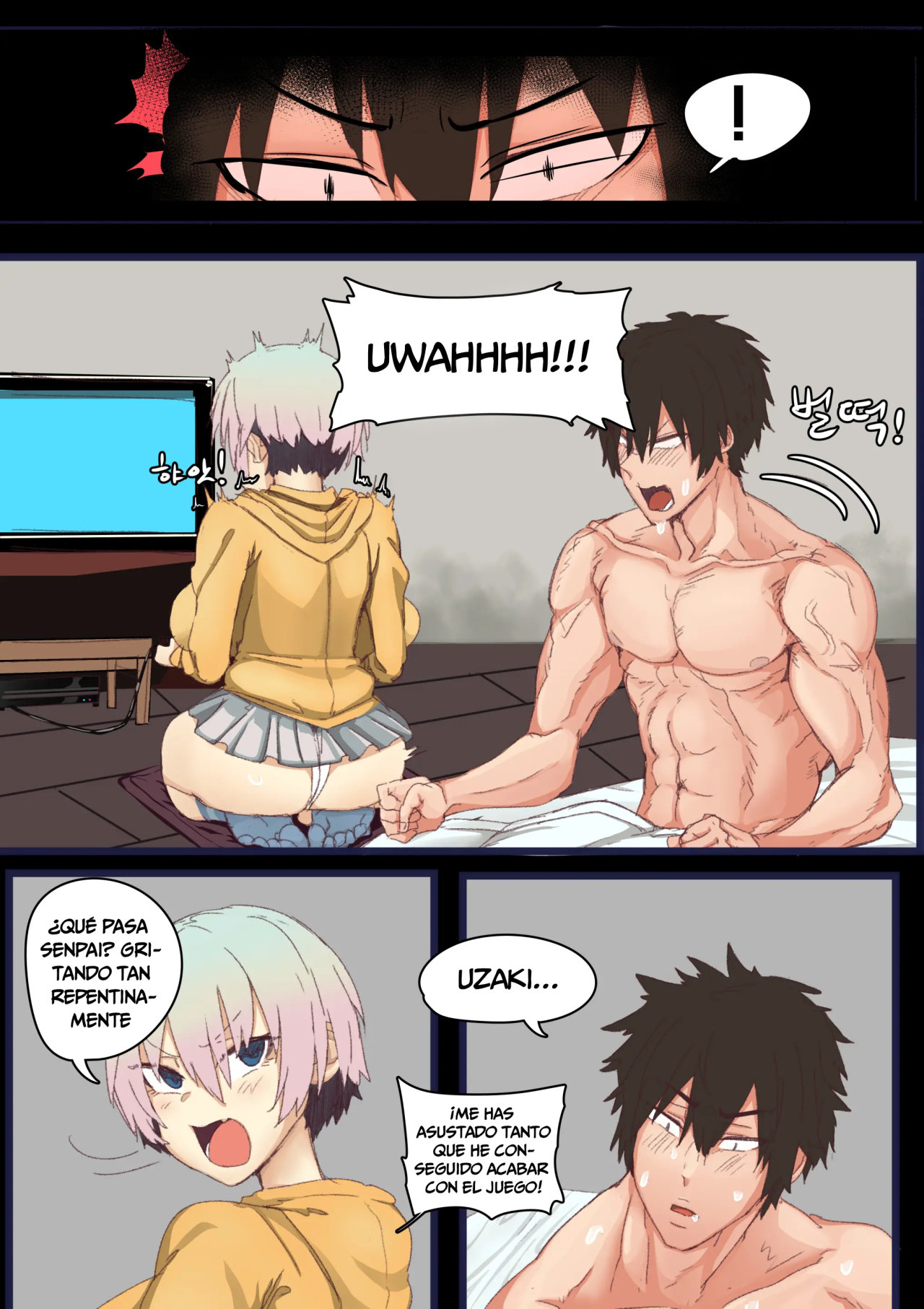 La BROMA de Uzaki-chan al SENPAI Durmiente