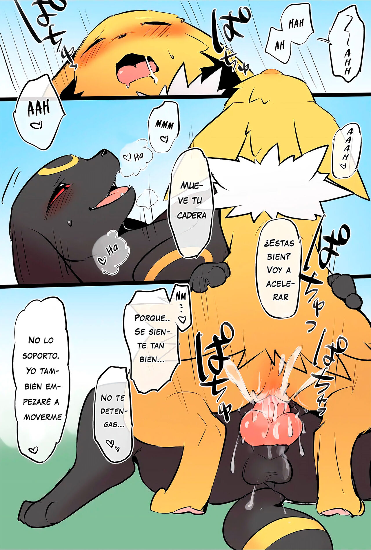 La FAMILIA EEVEE cuya etica SEXUAL se ha derrumbado