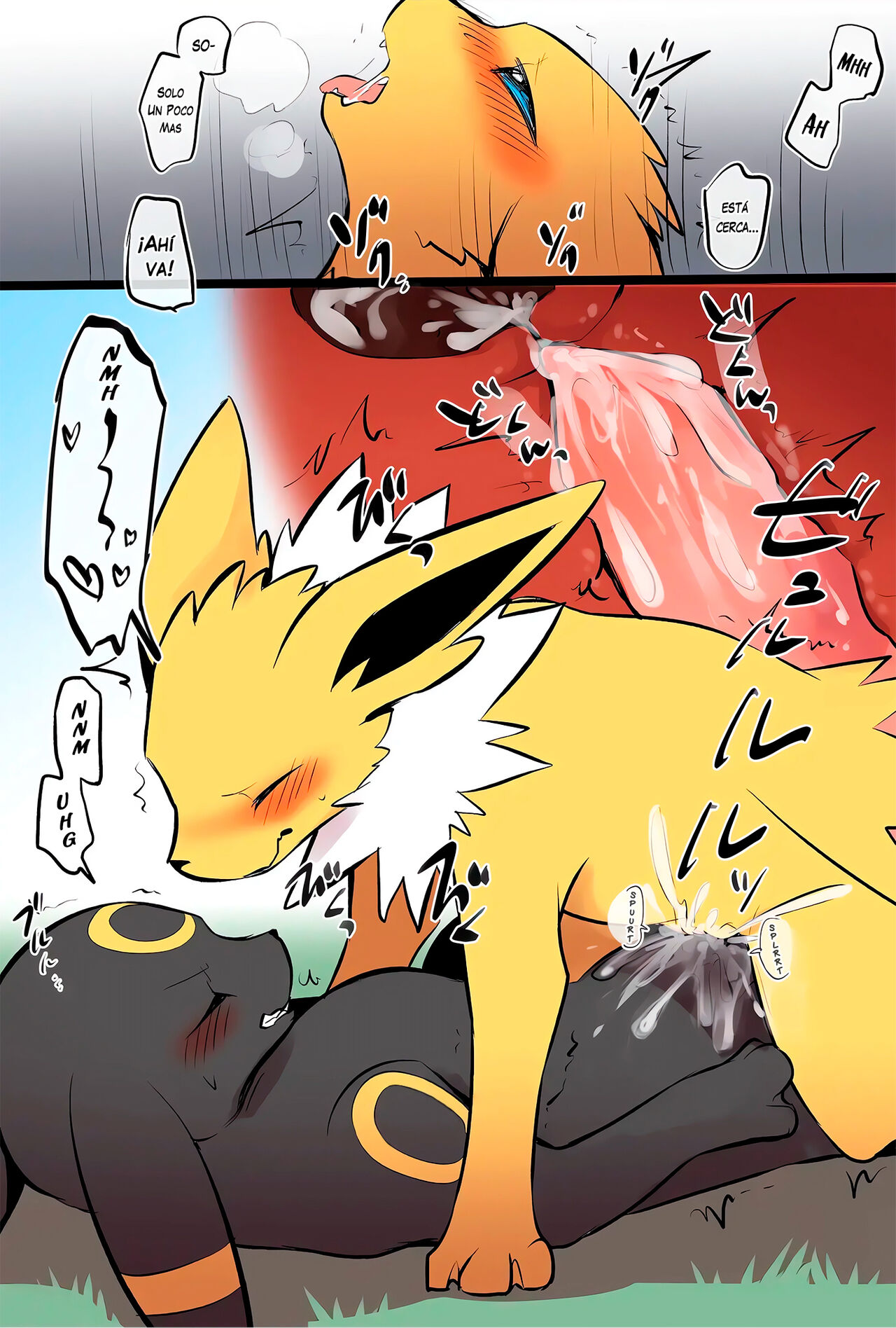 La FAMILIA EEVEE cuya etica SEXUAL se ha derrumbado