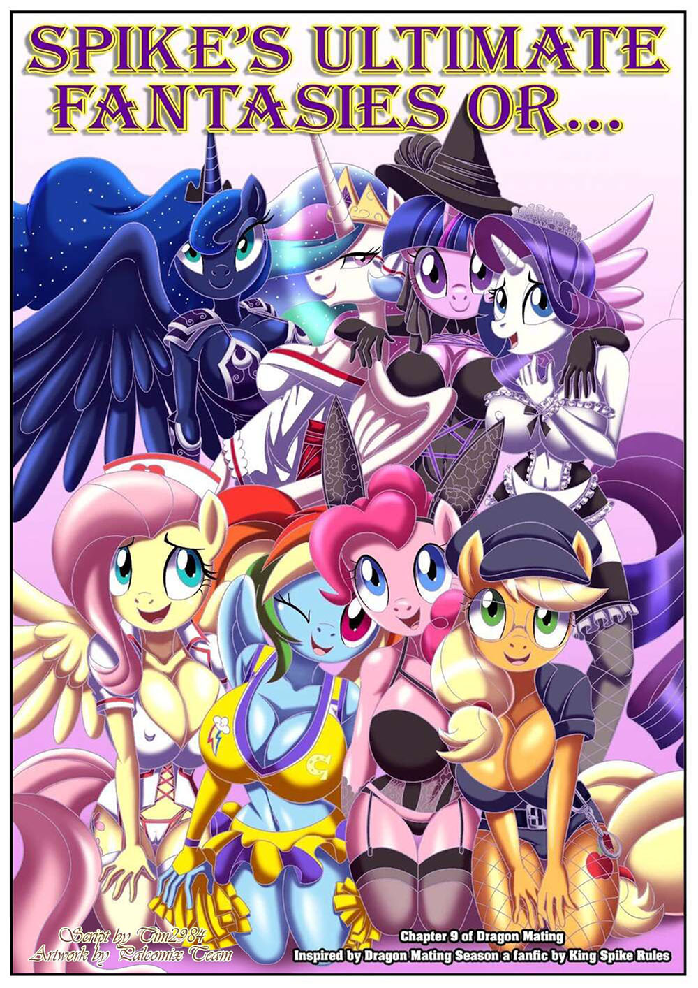 La FANTASIA definitiva de SPIKE o el HAREM del Rey Dragon