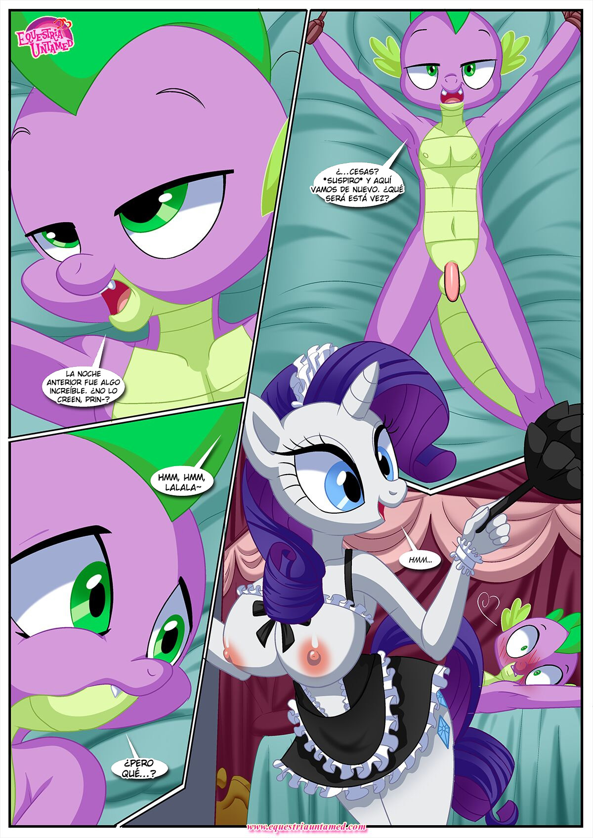 La FANTASIA definitiva de SPIKE o el HAREM del Rey Dragon