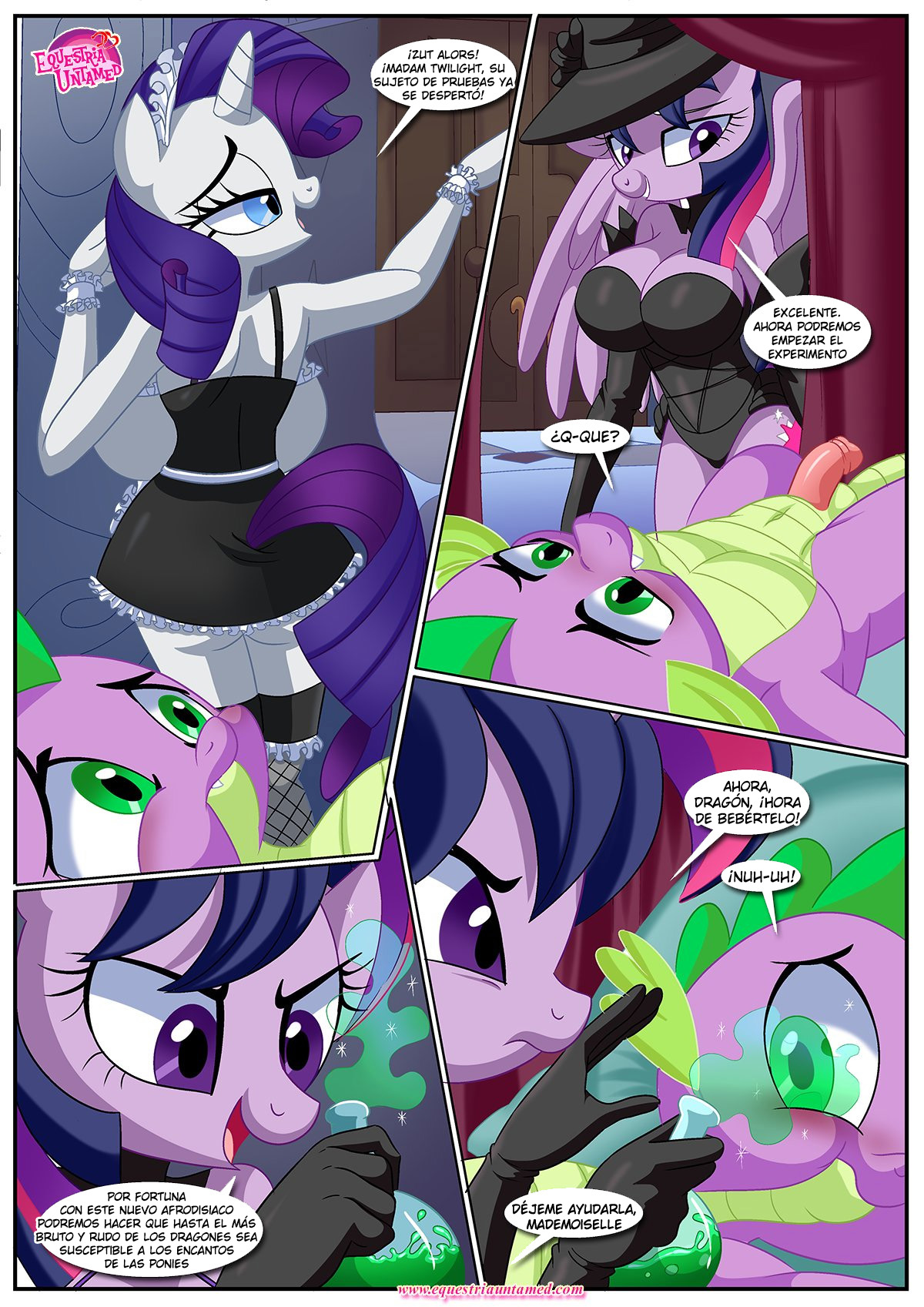 La FANTASIA definitiva de SPIKE o el HAREM del Rey Dragon