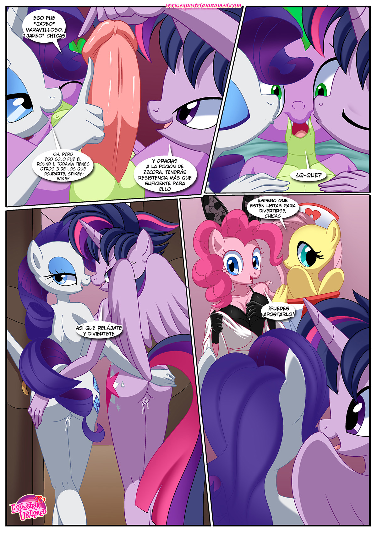 La FANTASIA definitiva de SPIKE o el HAREM del Rey Dragon
