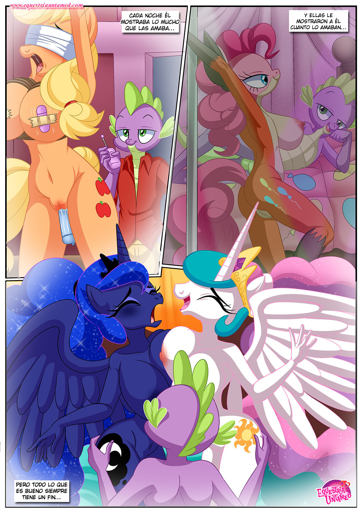 La FANTASIA definitiva de SPIKE o el HAREM del Rey Dragon