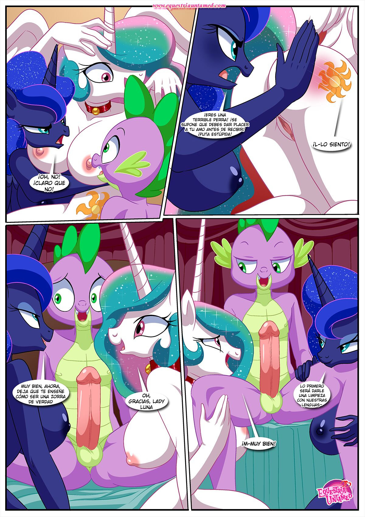 La FANTASIA definitiva de SPIKE o el HAREM del Rey Dragon