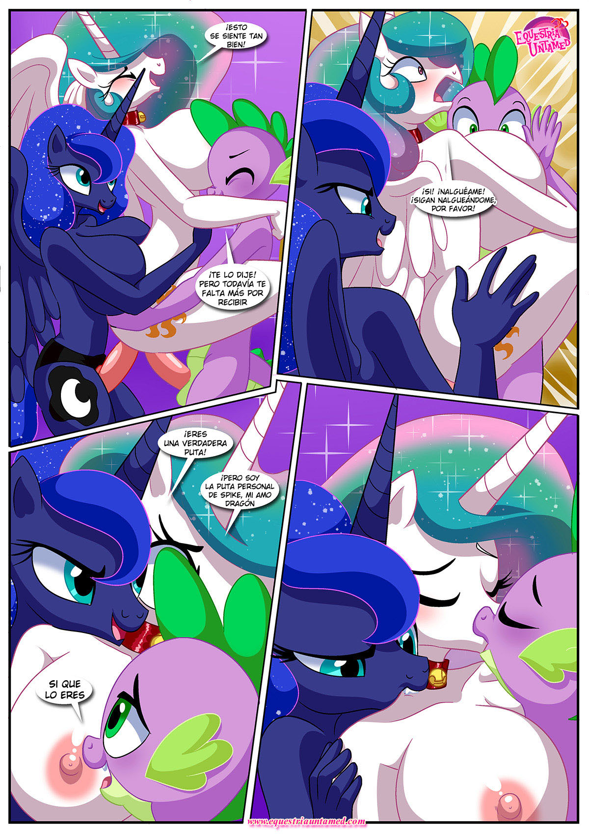 La FANTASIA definitiva de SPIKE o el HAREM del Rey Dragon
