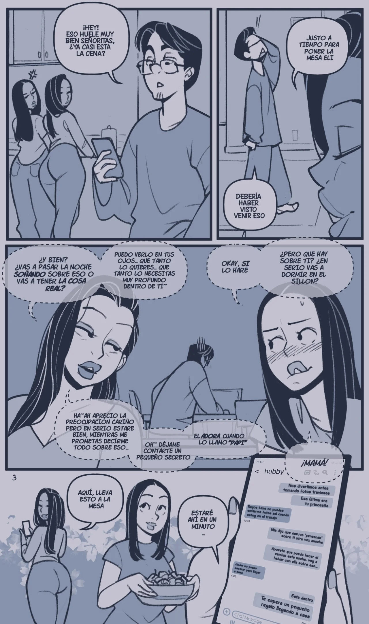 La HIJA como MADRE
