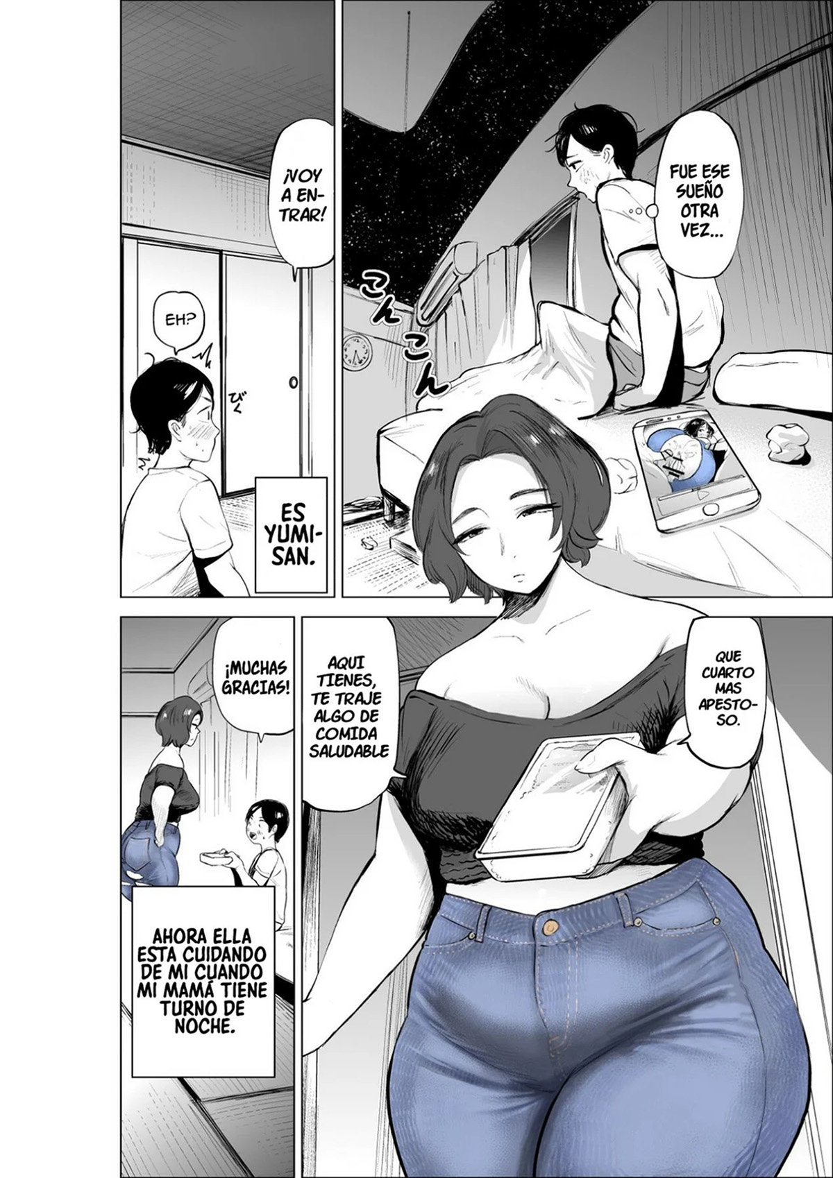 La MAMÁ de mi AMIGO que usa unos JEANS da miedo pero esta bendecida con un GRAN TRASERO