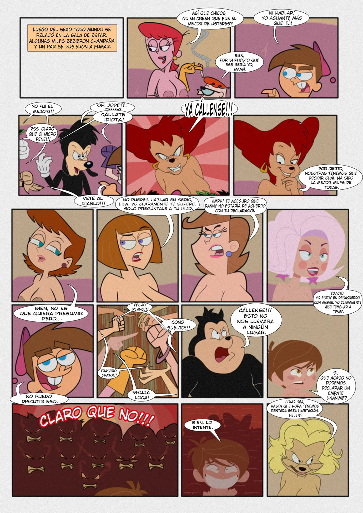 La ORGIA Maxima entre MILFS