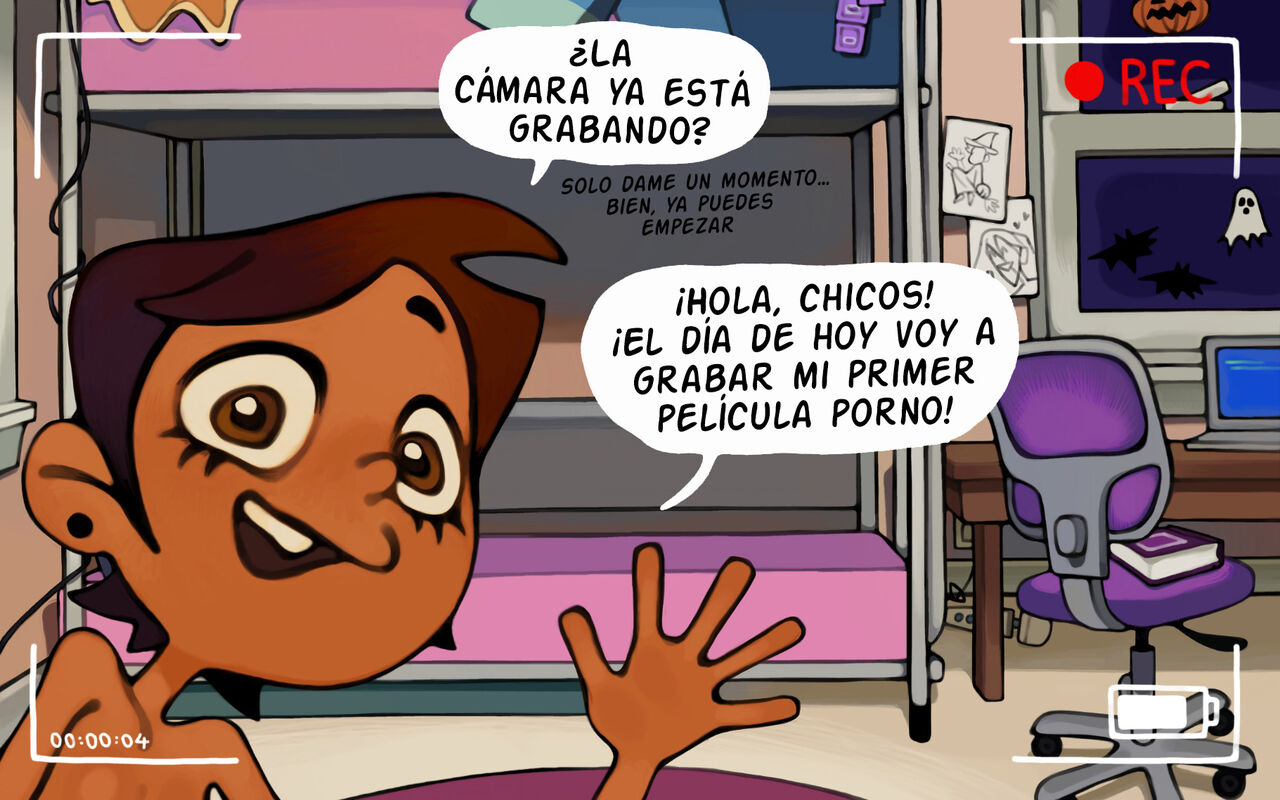 La Primera PORNO de LUZ