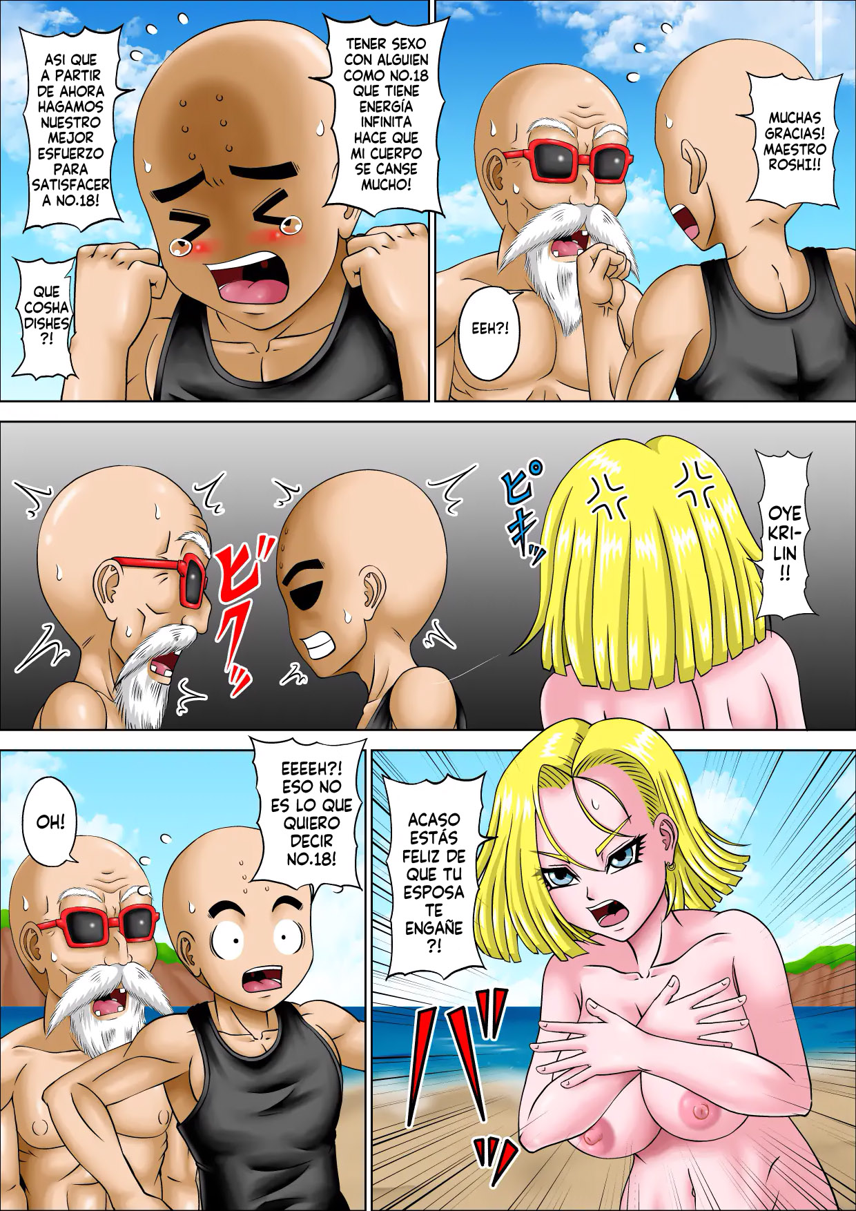 La VIOLACION del Maestro ROSHI