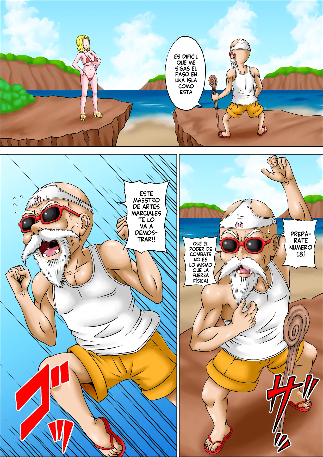 La VIOLACION del Maestro ROSHI
