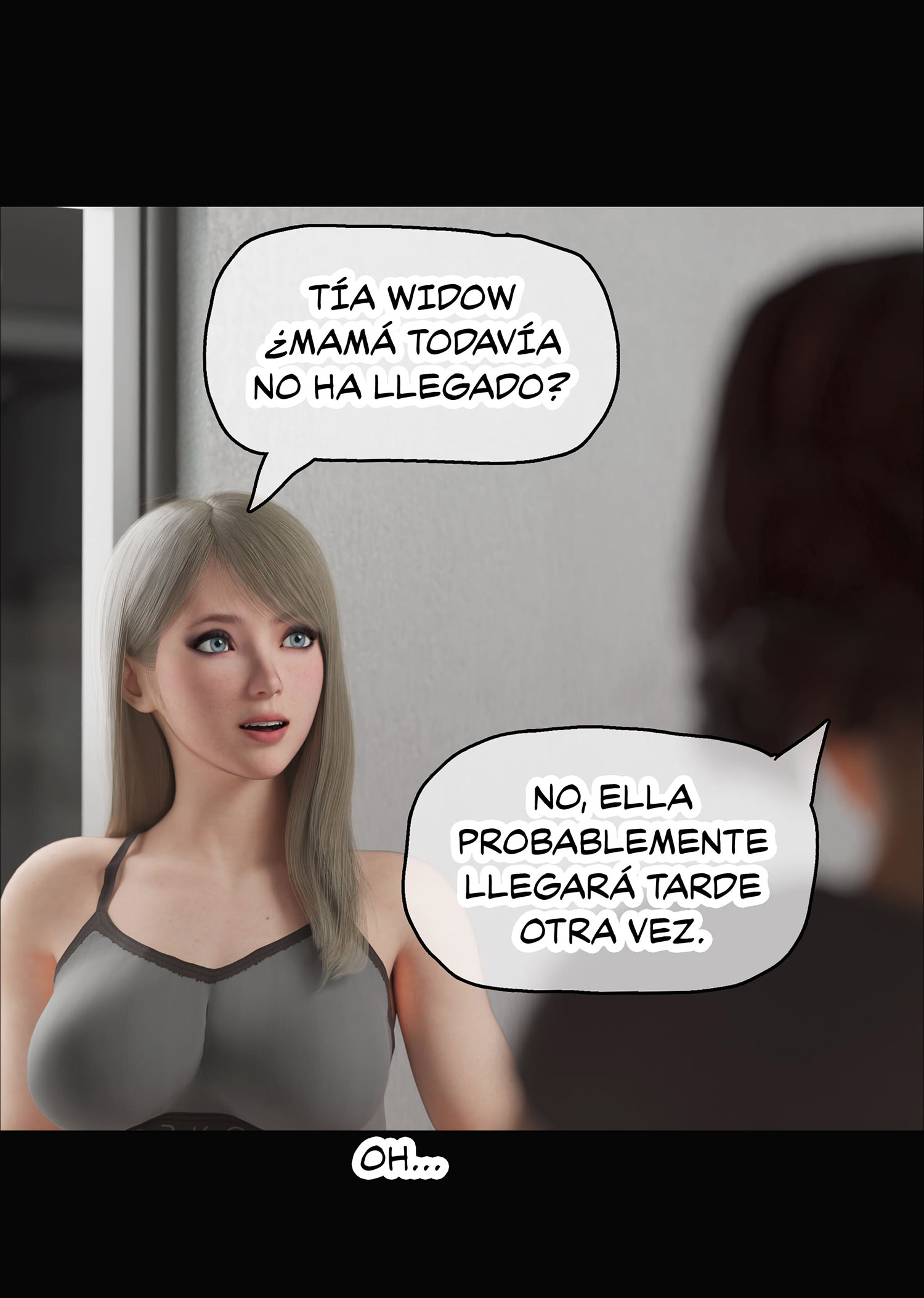 La VIUDA de mi VECINA parte 1