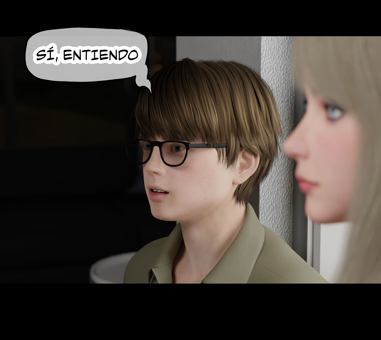 La VIUDA de mi VECINA parte 1
