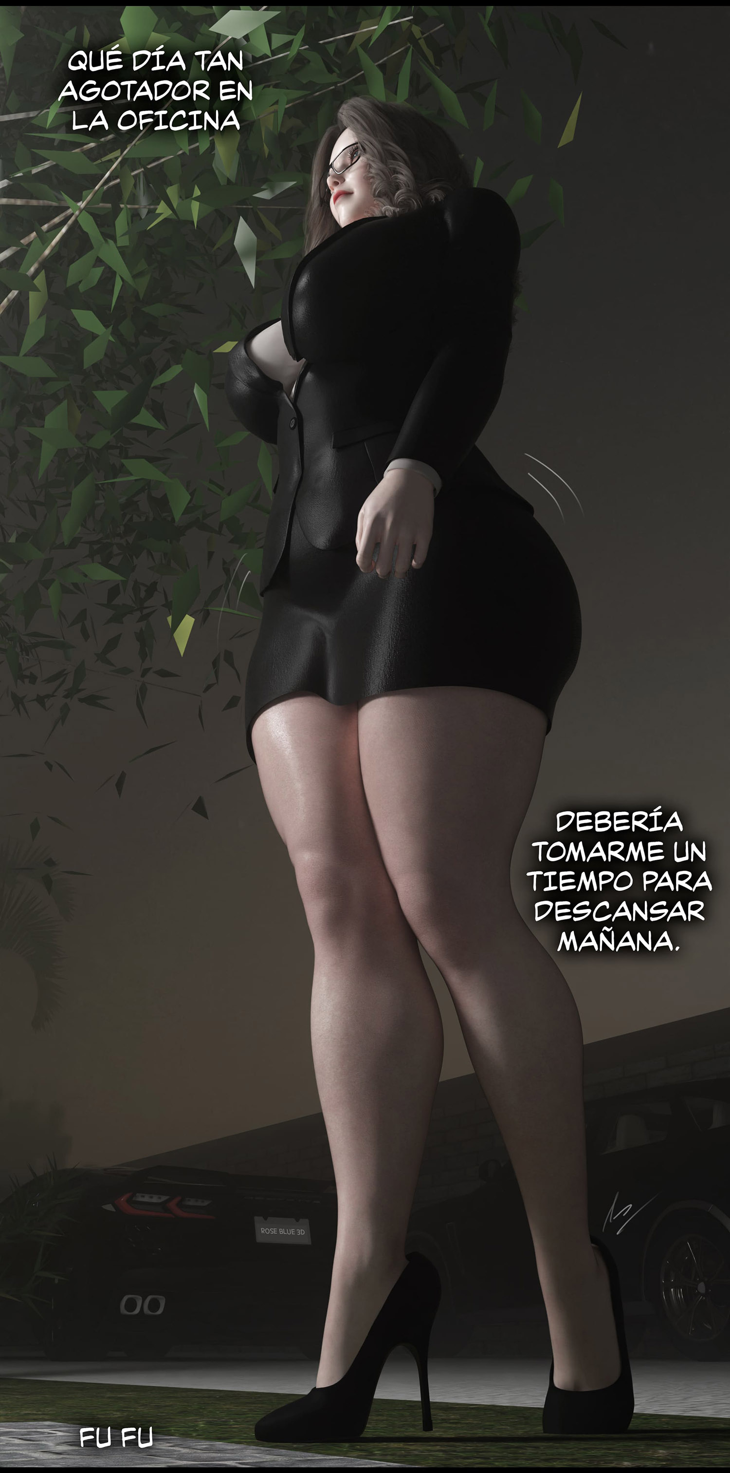 La VIUDA de mi VECINA parte 1