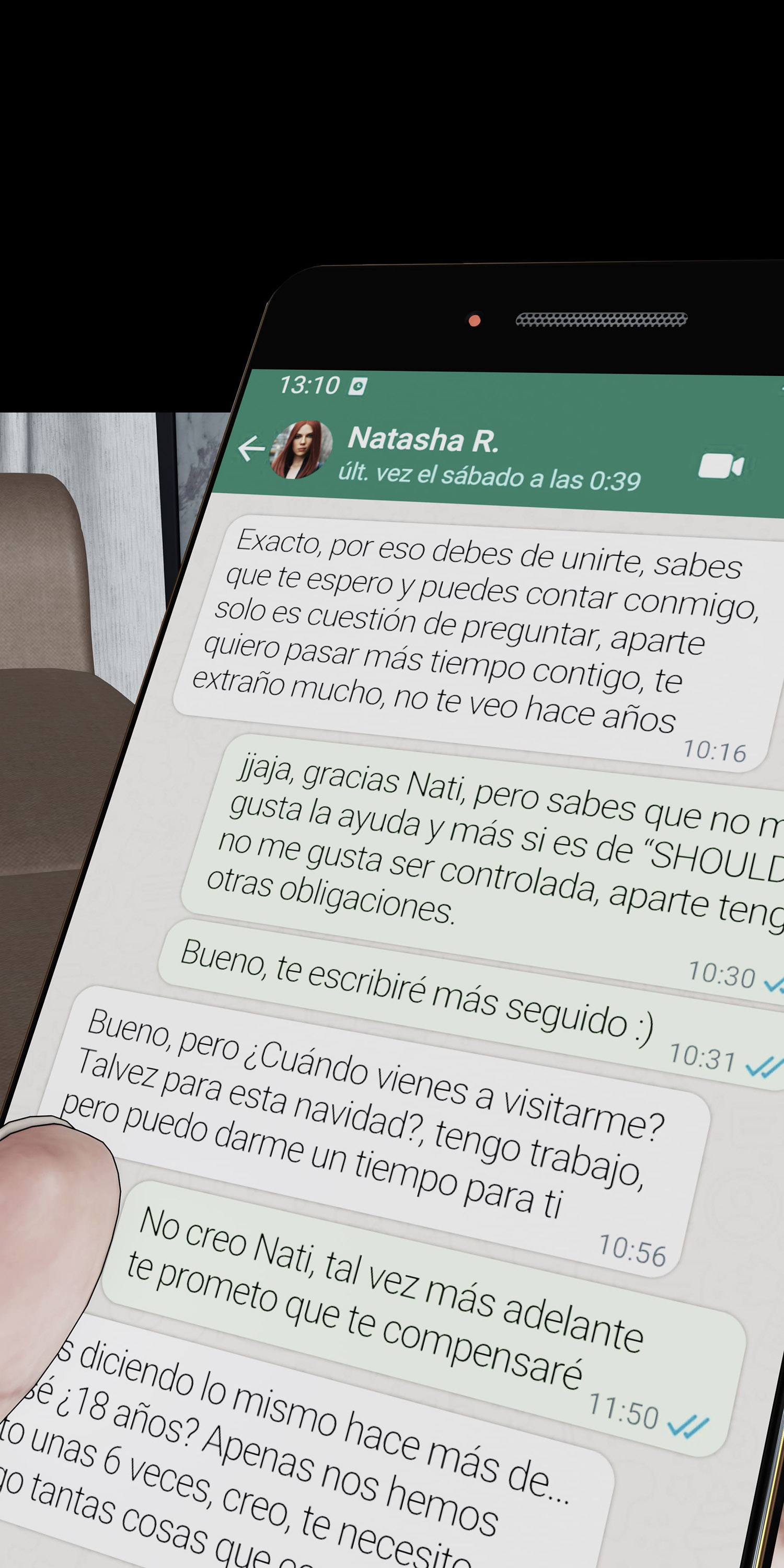 La VIUDA de mi VECINA parte 1