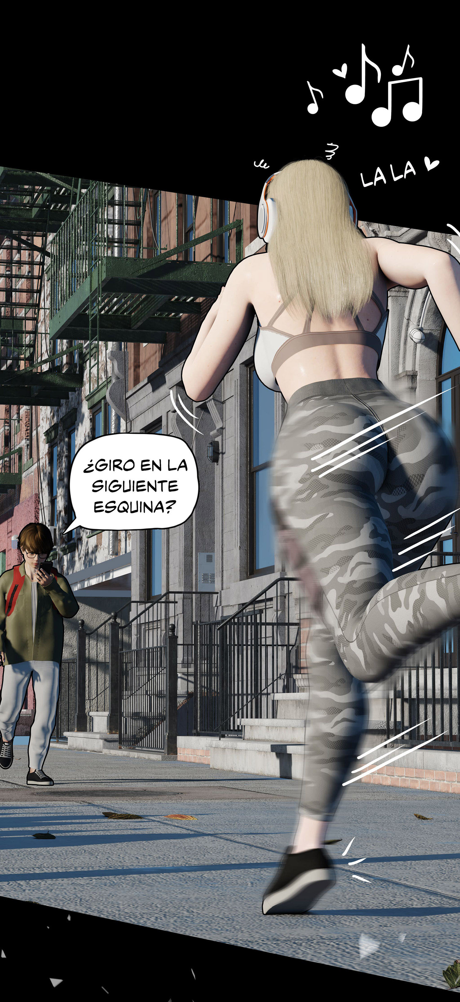 La VIUDA de mi VECINA parte 1
