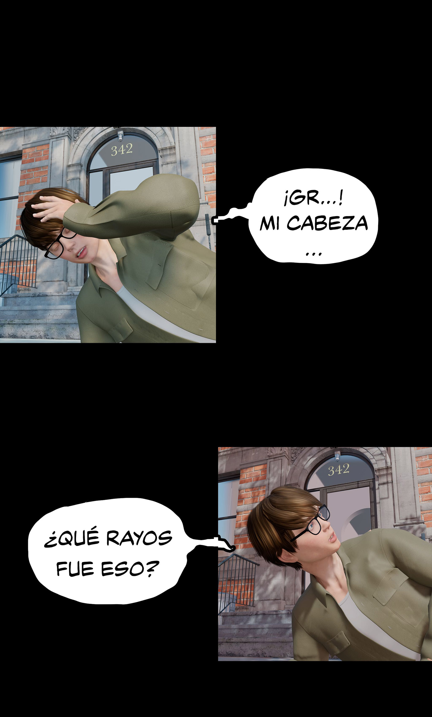 La VIUDA de mi VECINA parte 1