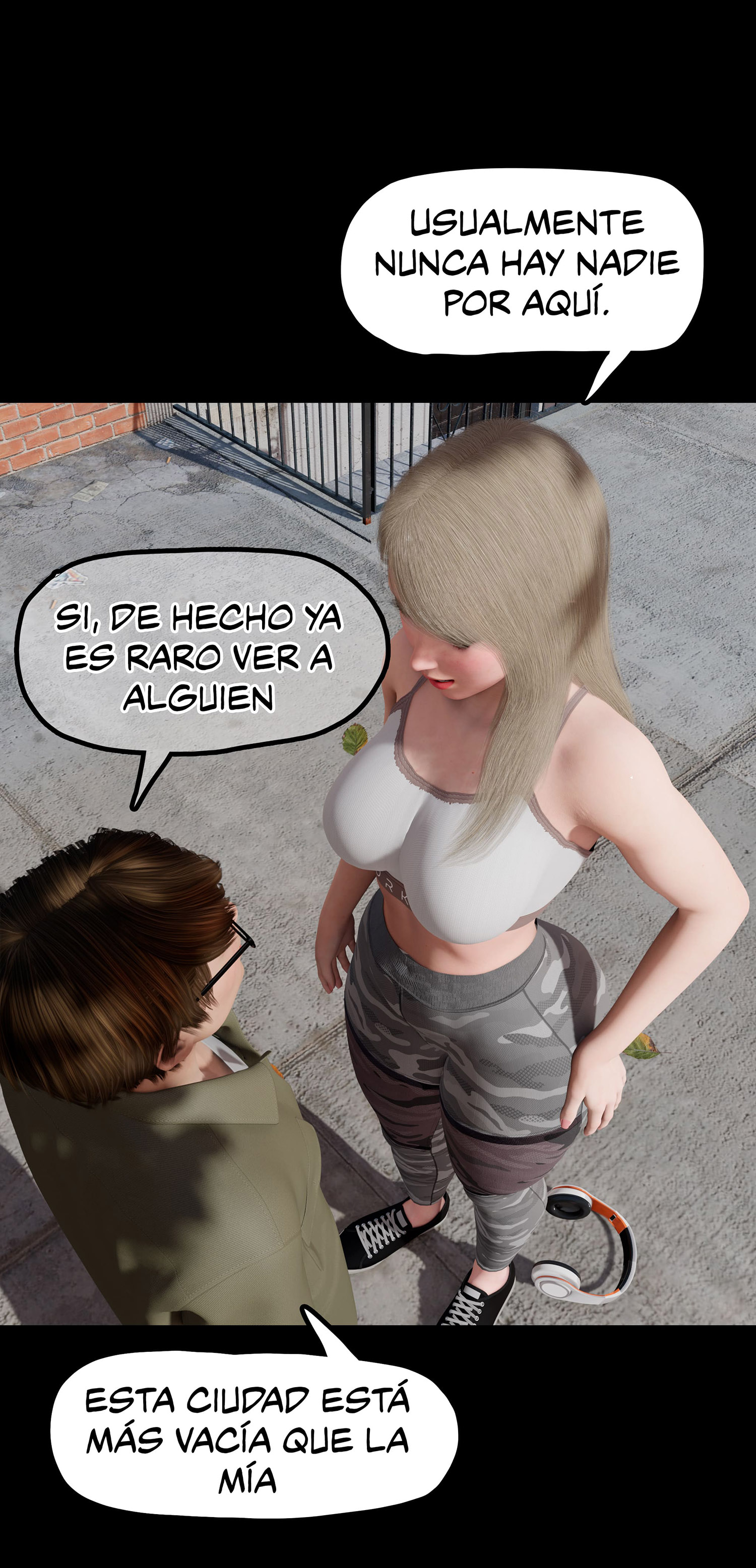 La VIUDA de mi VECINA parte 1