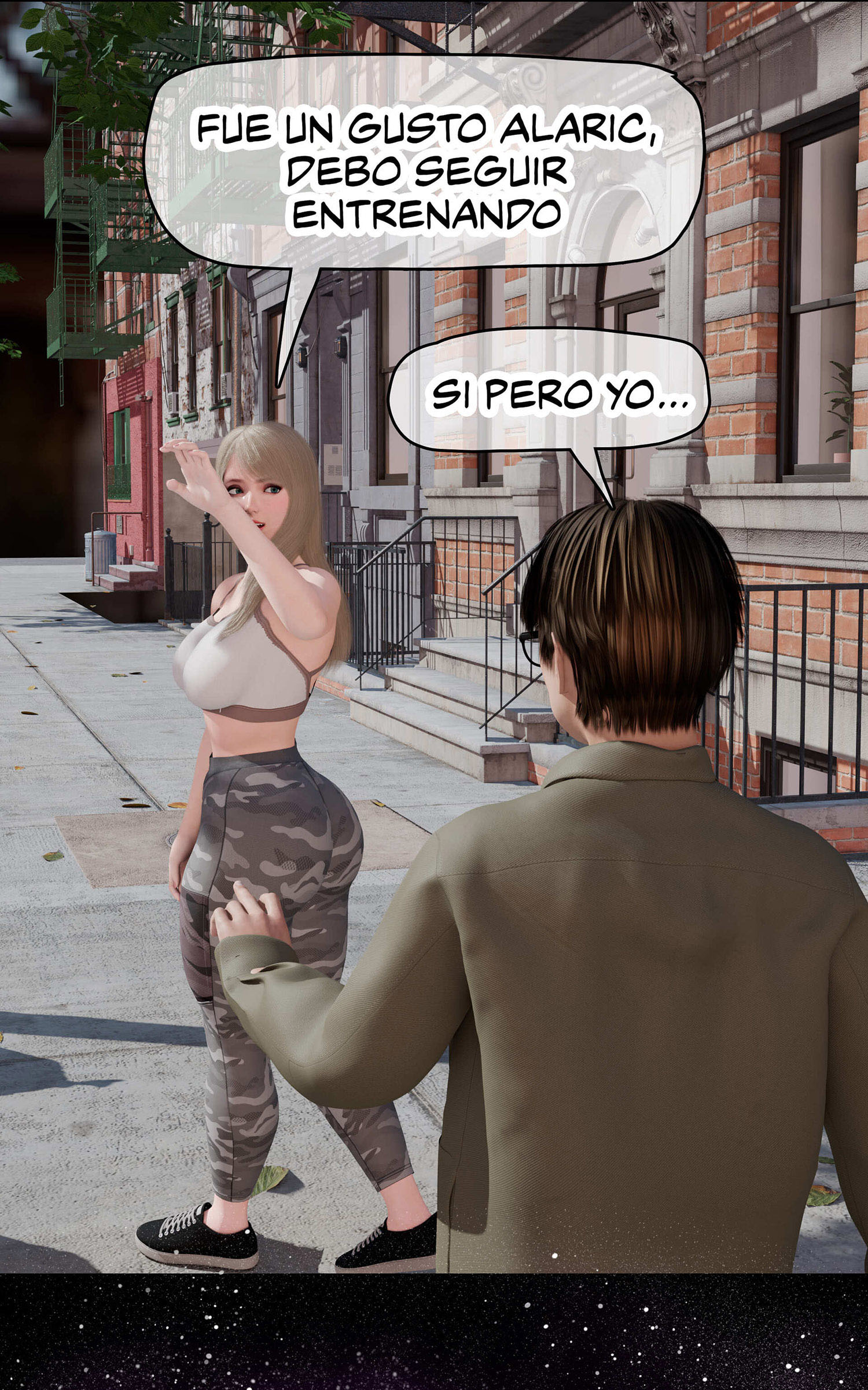 La VIUDA de mi VECINA parte 1