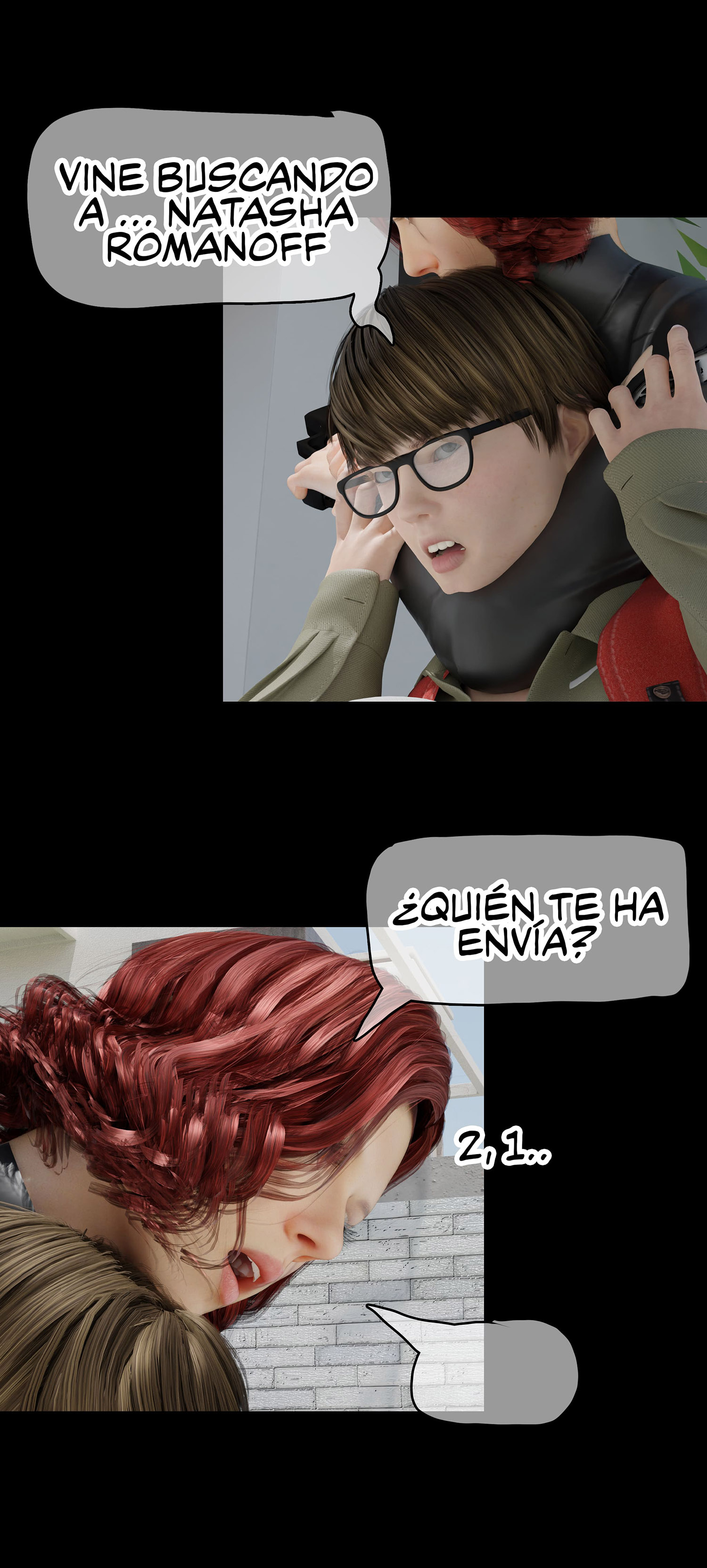 La VIUDA de mi VECINA parte 1