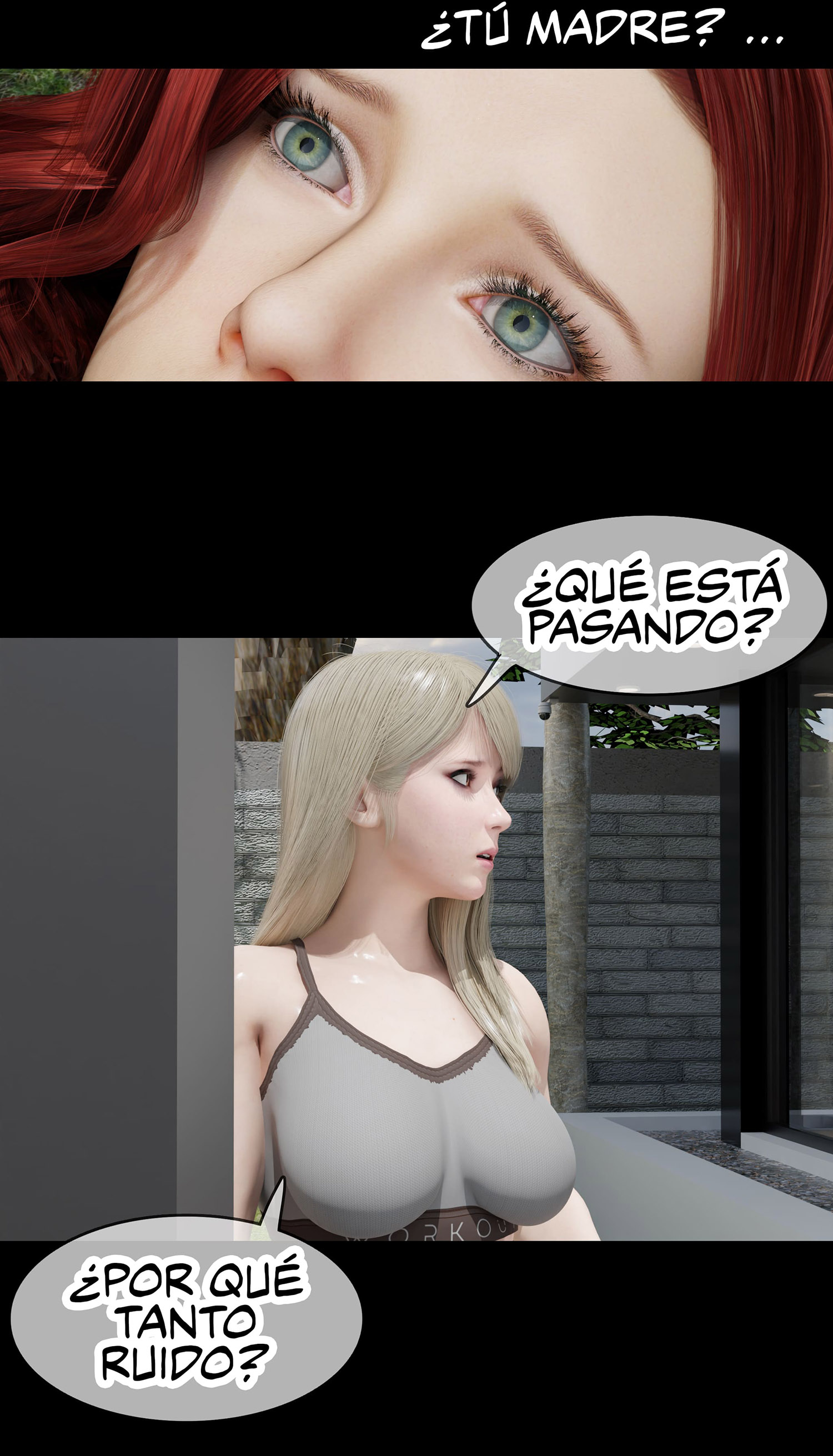 La VIUDA de mi VECINA parte 1