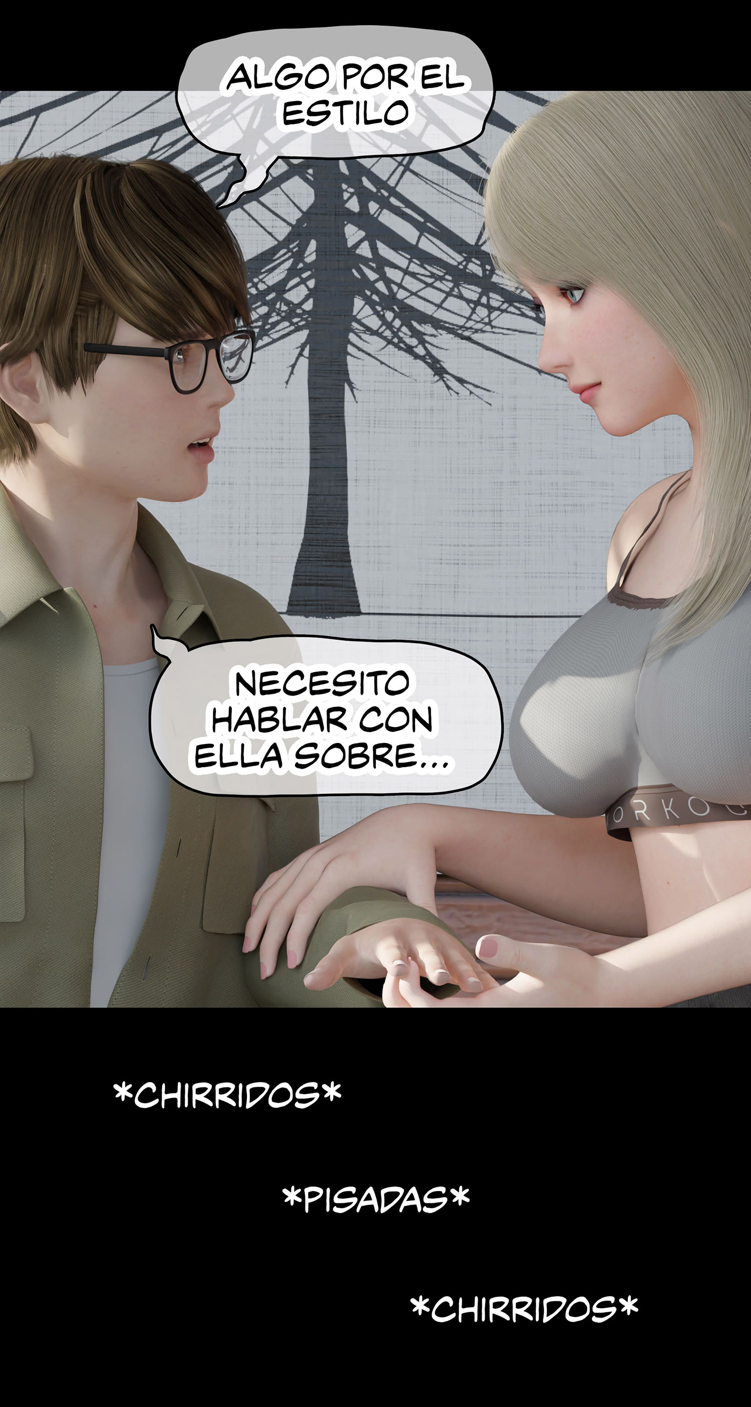 La VIUDA de mi VECINA parte 1