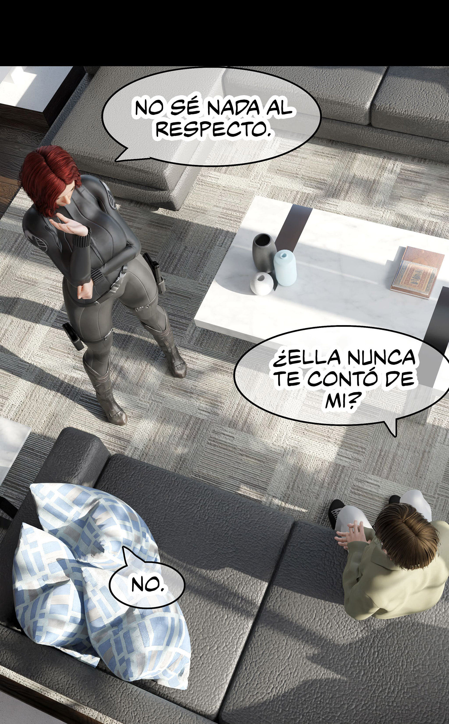 La VIUDA de mi VECINA parte 1