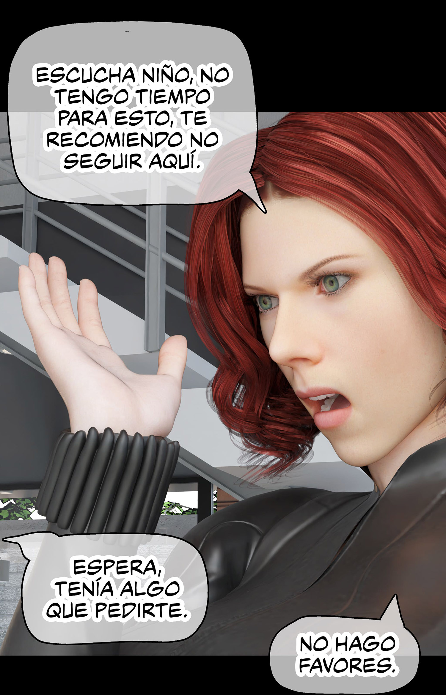 La VIUDA de mi VECINA parte 1