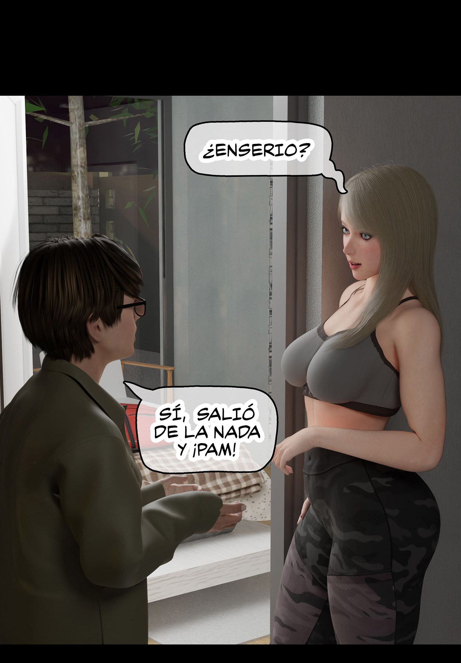 La VIUDA de mi VECINA parte 1