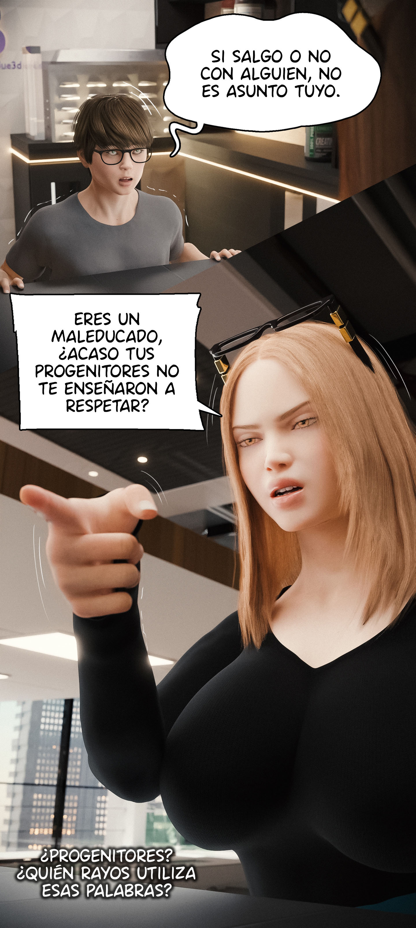 La VIUDA de mi VECINA parte 12