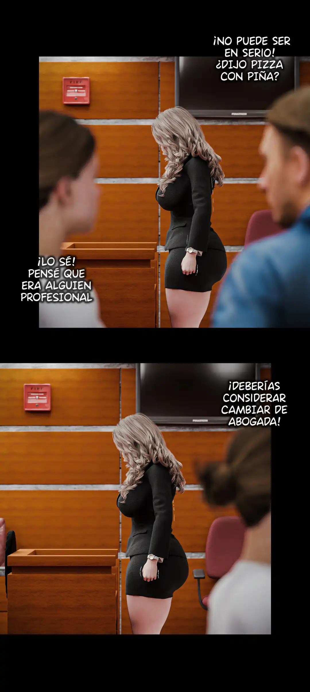 La VIUDA de mi VECINA parte 13