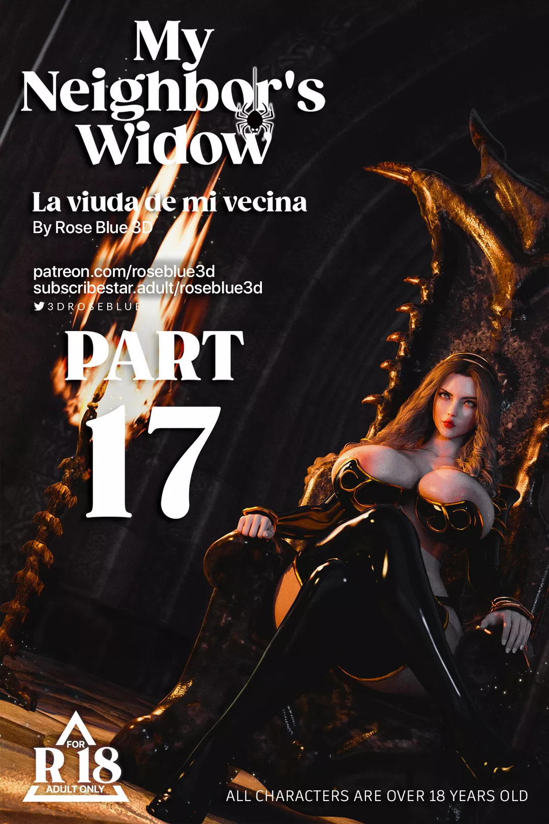 La VIUDA de mi VECINA parte 17