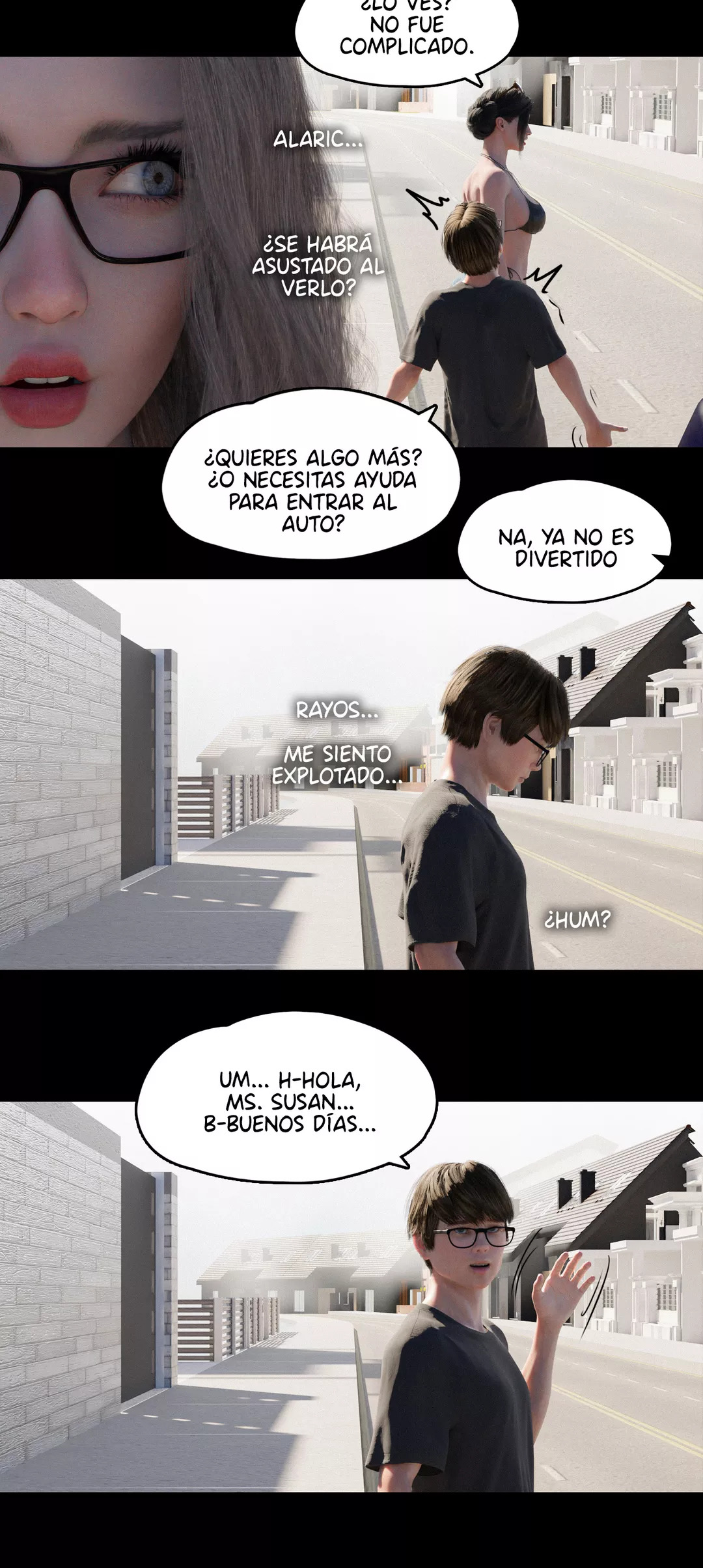 La VIUDA de mi VECINA parte 19