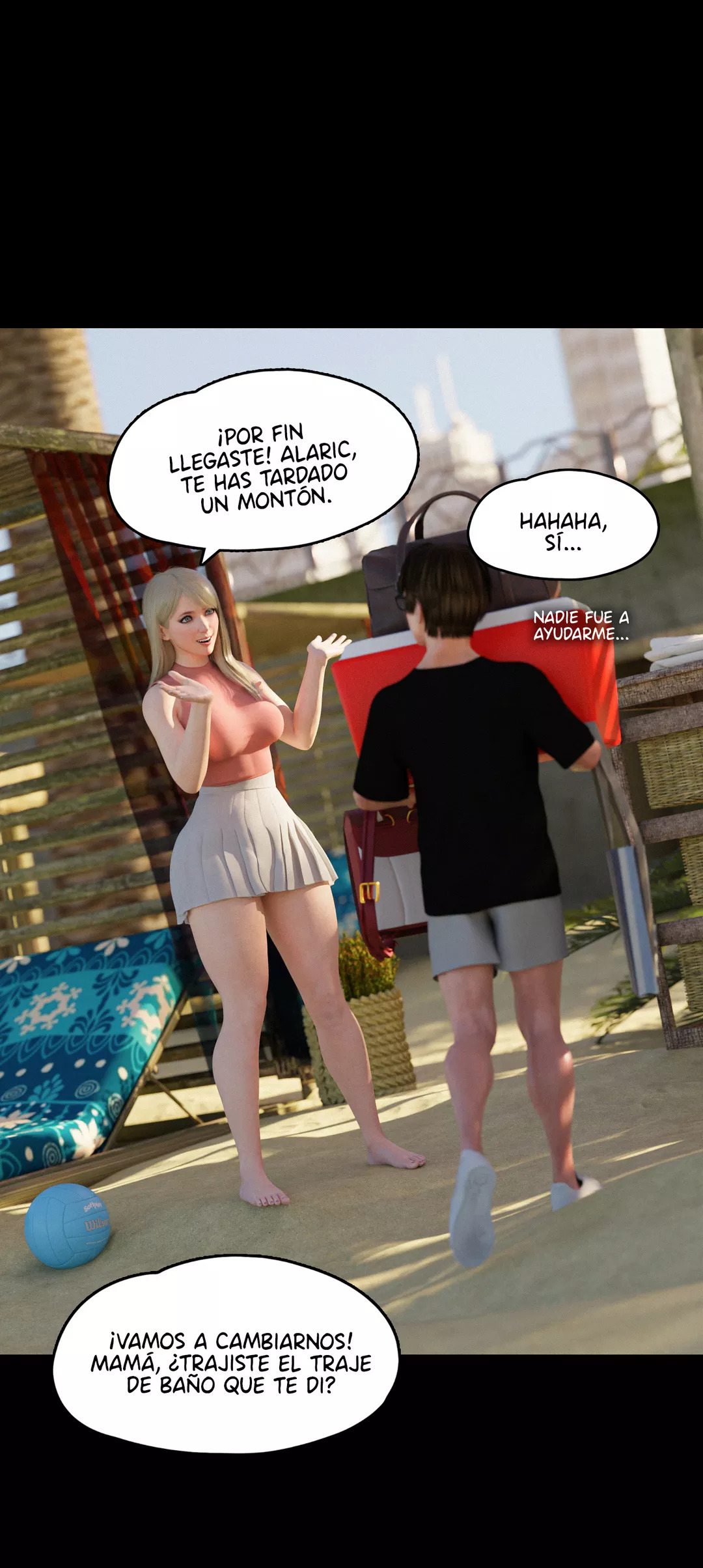La VIUDA de mi VECINA parte 19