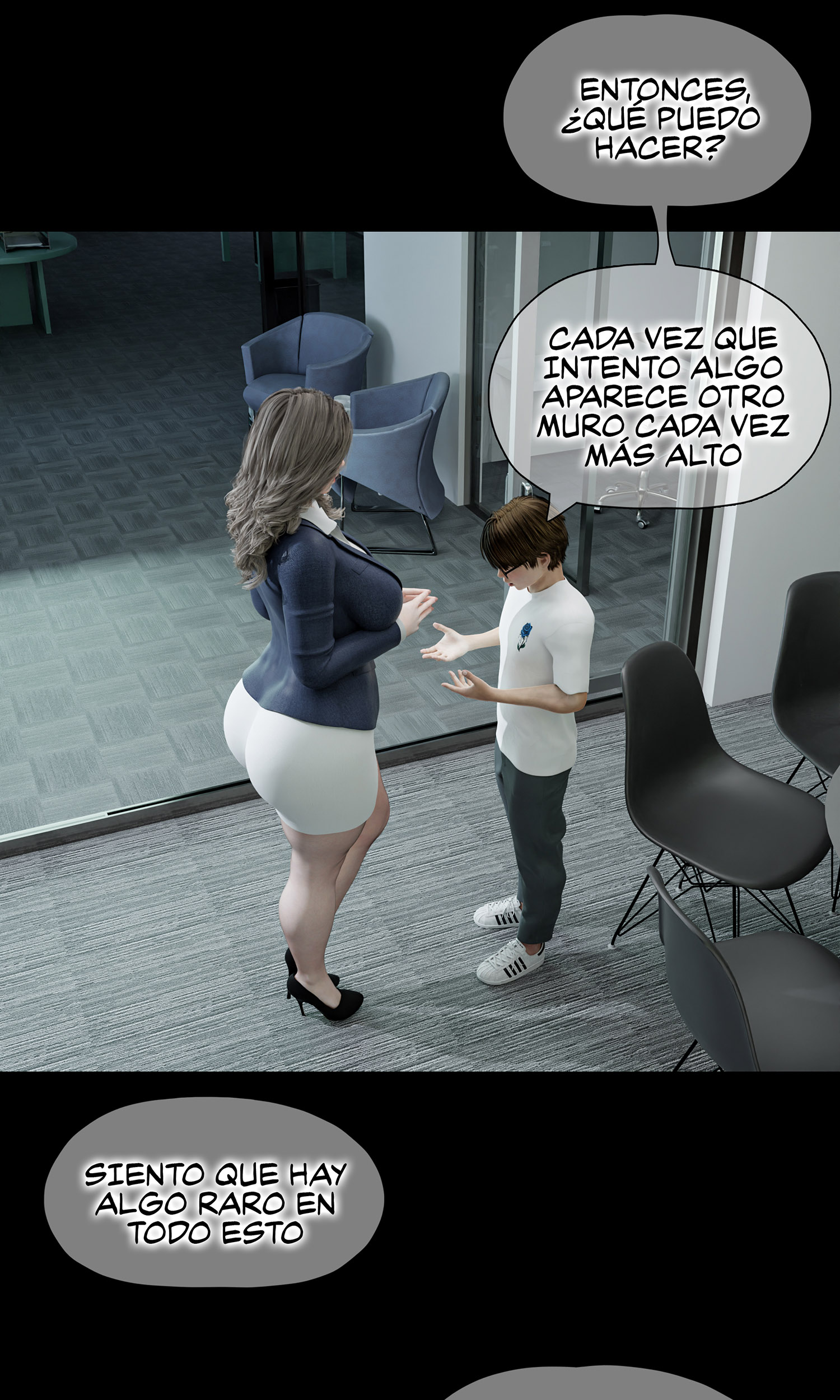 La VIUDA de mi VECINA parte 3