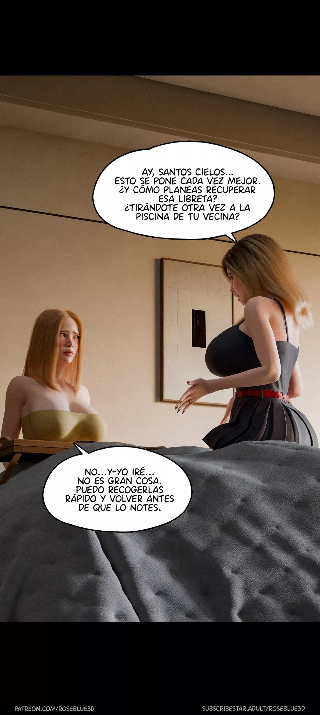 La VIUDA de mi VECINA parte 35