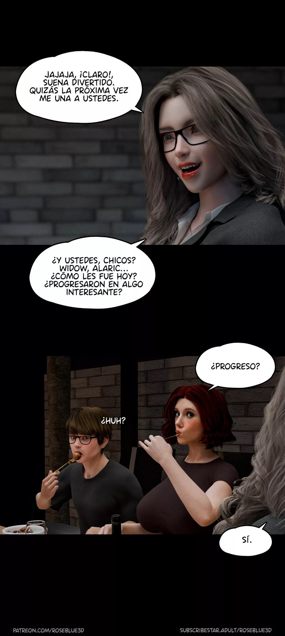 La VIUDA de mi VECINA parte 35